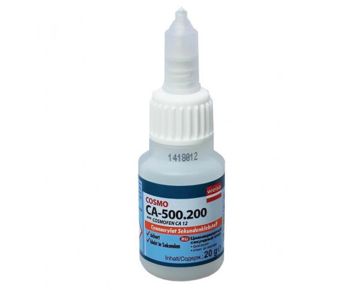 Клей секундный Cosmo CA-500.200 (Cosmofen CA 12) 20g