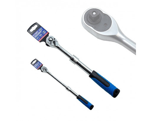 Ключ Трещотка-вороток 3/8" реверсионная Телескопическая 72 зуба X-PERT 6-60