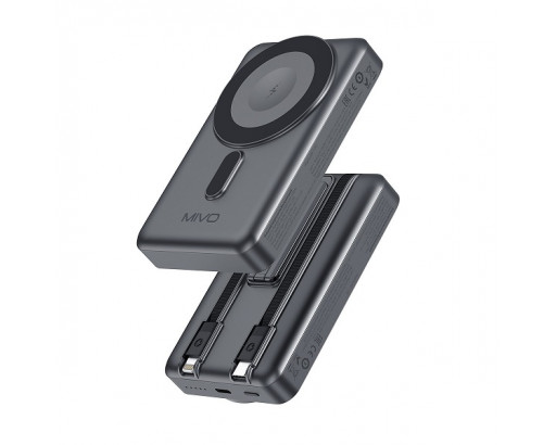 Аккумулятор внешний (Power bank)  10000mAh магнитный беспроводной-15W PD22.5W MIVO MB-112Q