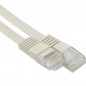 Патч-корд UTP  1,8м (плоский) Кат.6 (CCA) белый RJ45 (RJ-45) RIPO 003-300131