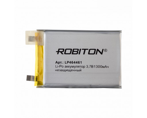 Аккумулятор  Li-Pol  464461                      3,7V-1300mAh   Robiton
