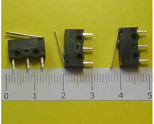 Микропереключатель KW5-2206 с пластиной