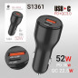 АЗУ deespi ES31 (USB + Type-C) PD30W+QC3.0  52W