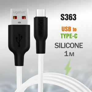 Кабель USB - Type-C Ugetus RC12 Силиконовый без упак (1 м)