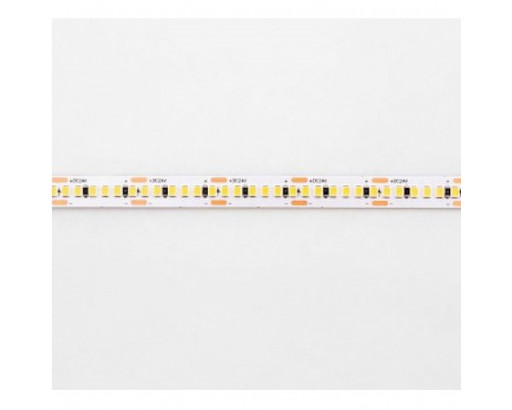 Лента 24v IP20 Нейтральный белый 24W/m КАТУШКА 5м ШИРИНА 10мм SMD2835 240LED/м 4000К CRI=93 2835-240-24V-NW-IP20 черн. короб