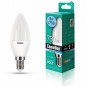 Лампа светодиодная Свеча E14 _8W 220V 4500K Матовая C37 750Лм (38х106мм) Camelion LED8-C35/845/E14 12386
