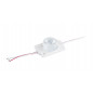 Светодиодный модуль Белый SMD3030-1LED-12V-1,2W-IP65 (С 1-ой БОЛ. ЛИНЗ.)  (3030-1)