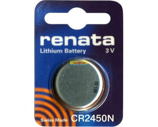 Батарейка   CR-2450N    3V  RENATA