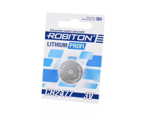 Батарейка   CR-2477    3V    ROBITON PROFI