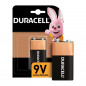 Батарейка Крона 6LR61 Duracell Alkaline
