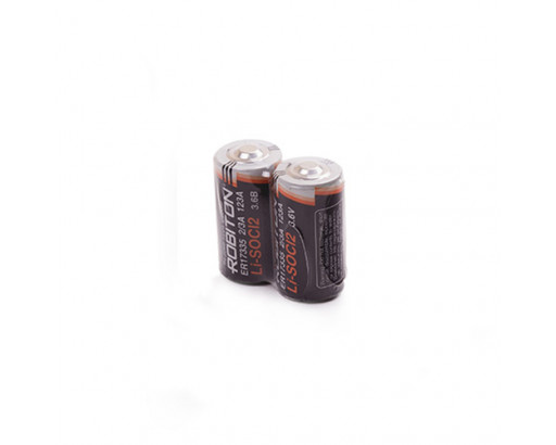 Элемент питания 17335 Li-SOCL2    ER17335-SR2 2/3A  123A       3,6V 1800mAh     Robiton