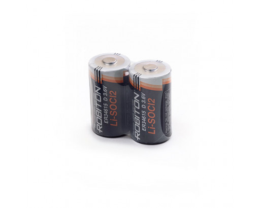 Элемент питания 34615 Li-SOCL2    ER34615-SR2  D    3,6V 19000mAh     Robiton
