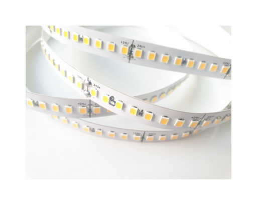 Лента 24v IP20 ТЕПЛЫЙ белый 16W/m КАТУШКА 5м LUX SMD2835 176LED/м 3000К 2560Лм LUX160 Leds Power 006178