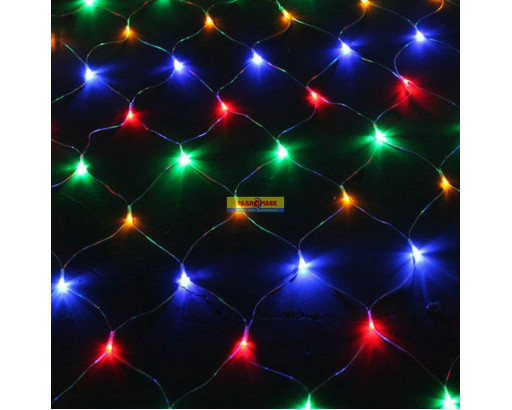 Гирлянда     Сетка  шир.200сm x выс.200сm, Мульти, 120 LED (240L)