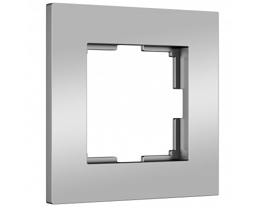 WERKEL Рамка Slab (Серебро матовый) на 1 пост    W0012965