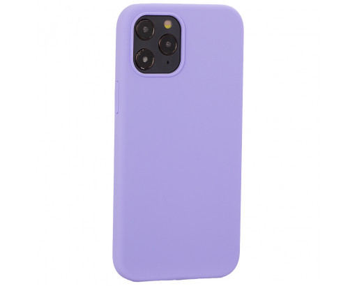Чехол - накладка для iP 15 Plus силикон Сиреневый (№41)
