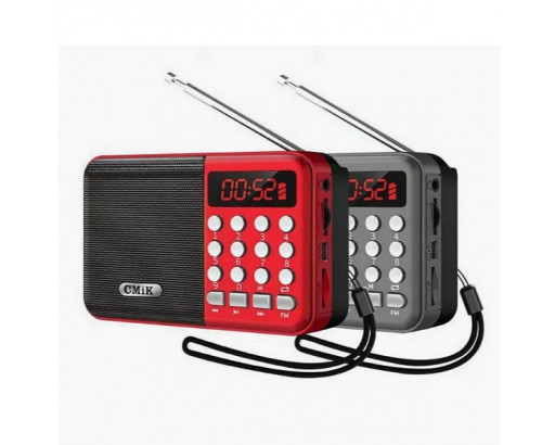 Радиоприёмник CMiK MK-066BT c MP3 плеером и Bluetooth (USB, mini USB, microSD, дисплей, акк. 18650)