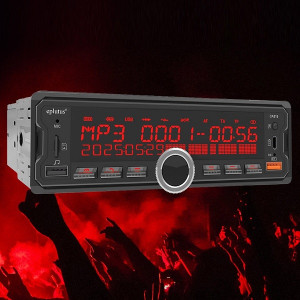 Автомагнитола Eplutus CA315 (1 Din с LED дисплеем Eplutus CA305, 45Wx4, 1xUSB,1хType-C, AUX, Bluetooth 5.0, пульт ДУ)