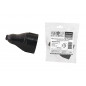 Штепсель TDM 2П+3 Чёрный ЕВРО (16A 250V) серия "Народная" SQ1806-0412