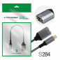 Аудио кабель шт. Type-C х 2 гн. джек 3,5 (2 x гарнитура)  20см Premium H259