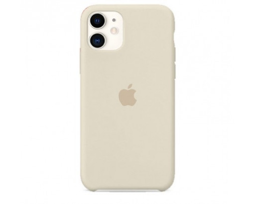 Чехол - накладка для iP 14 Plus силикон Слоновая кость (№11)