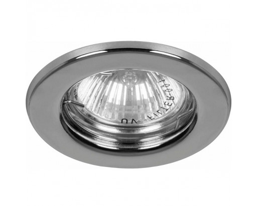 Точ. свет. Feron MR16 GU5.3 круг хром металл 80(60)x25 DL10 15113