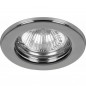 Точ. свет. Feron MR16 GU5.3 круг хром металл 80(60)x25 DL10 15113