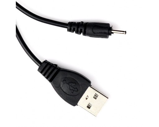 Шнур питания штекер (2.5х0.7) на штекер USB  (50см)