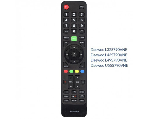 Пульт DAEWOO RC-670PT (RC-670PN) ic LCD TV