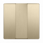 WERKEL Шампань рифленый Набор клавиш для выключателя 3-кл     WL10-SW-3G-CP / W1139010