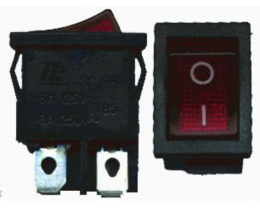 Переключатель RWB-207 / SC-778 / KCD1-4-201N 4с  (12V, 20А)