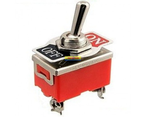 Тумблер KN3(C)-101 (on-off)  250B 15A 2 с              (1021)