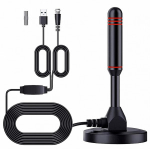 Автоантенна Selenga 110A  активная  на супермагните (питание от приставки USB 5 В) 25дБ