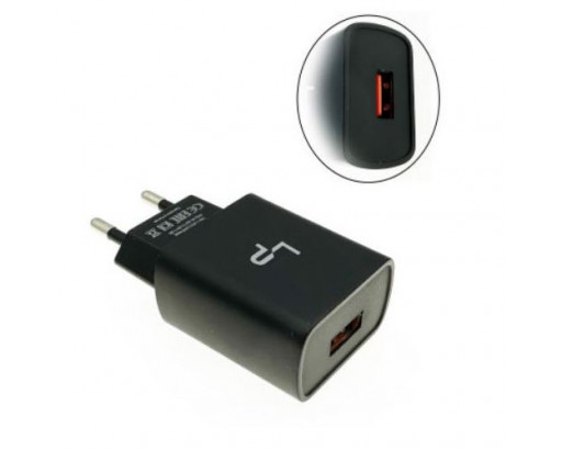 СЗУ 3,0А  18W USB 3,3V-12V=1,67А-3,0А (PPS, QC) Live-Power XQ20 (черный) без упаковки