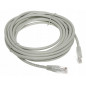 Патч-корд RIPO Standart U/UTP 4 пары, 0,5м, Кат.5е (Класс D),125МГц, 2хRJ-45/8P8C, T568B, заливной, многожильный, BC (чистая медь), PVC нг(B), серый