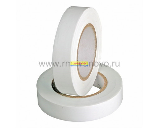 Изолента ПВХ 15мм*25м*0.13мм  Белая KRANZ         09-2101