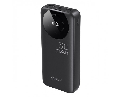 Аккумулятор внешний (Power bank)  30000mAh PD20W+QC22.2W Eplutus EB-301Q