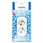 Колодка Smartbuy, 2 гнезда 10А/2,2kW без заземления (SBE-10-2-00-N) / 100