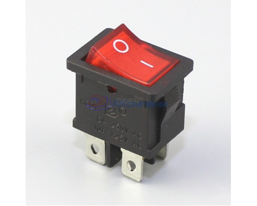 Переключатель RWB-207 / SC-778 / KCD1-4-201N 4с  (220V, 6А)