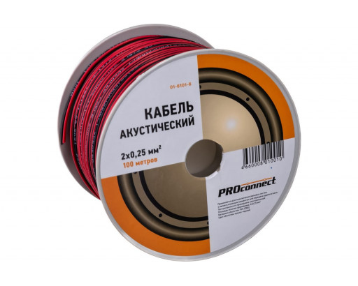 ШВПМ 2*0,25 (красно-черный)        (100)                        01-6101-6/06-0901              PROCONNECT