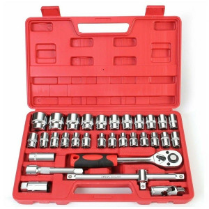 Набор торцевых головок в кейсе  (32предмета,1/2", CrV) JY-2511