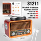 Радиоприёмник deespi РЕТРО RE-02 (Bluetooth, USB, microSD, AUX)