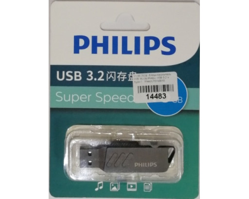 Флеш-накопитель USB 16-Gb Philips  USB 3.2 + Type-C   FM40UT016B/93