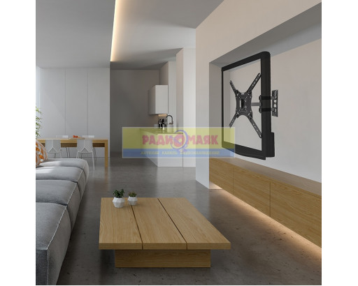 Кронштейн для ТВ     REXANT наклонно-поворотный    (17-55")   max VESA 400х400       38-0080