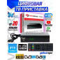 Ресивер эфирный NICEDEVICE T625 DVB-T/T2/C (USB/HD/RCA/кнопки/дисплей/металл/ пульт/H264/поддержка Wi-Fi/ Youtube, IPTV)