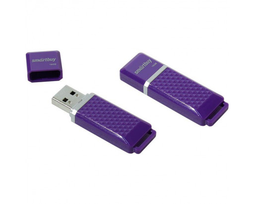 Флеш-накопитель USB 16-Gb Smartbuy     Quartz Violet (SB16GBQZ-V)