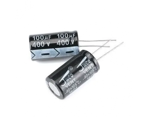 Конденсатор электр. 100мкф*400V