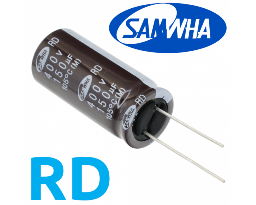 Конденсатор электр. 150мкф*400V