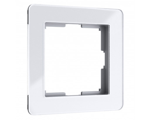 WERKEL Рамка Acrylic белый на 1 пост W0012701