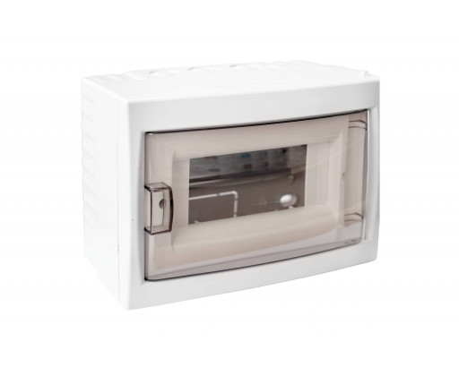 Бокс ЩРН-П- 8  Bylectrica навесной пластикс дверцей PC, IK04 IP20 (в.ш.г. 148х212х104) (КНО-8Д)